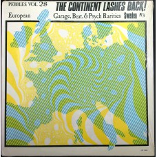 Various PEBBLES Vol. 28 (The Continent Lashes Back! European Garage, Beat & Psych Rarities: Sweden Pt 3)  (AIP Records – AIP 10046) USA 1988 LP of 60s recordings (Beat, Garage Rock, Psychedelic Rock)